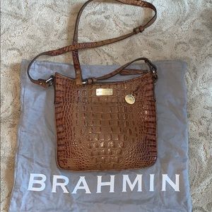 Brahmin Toasted Almond crossbody